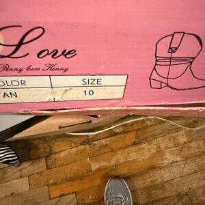 Penny Loves Kenny Tan Ankle Boots